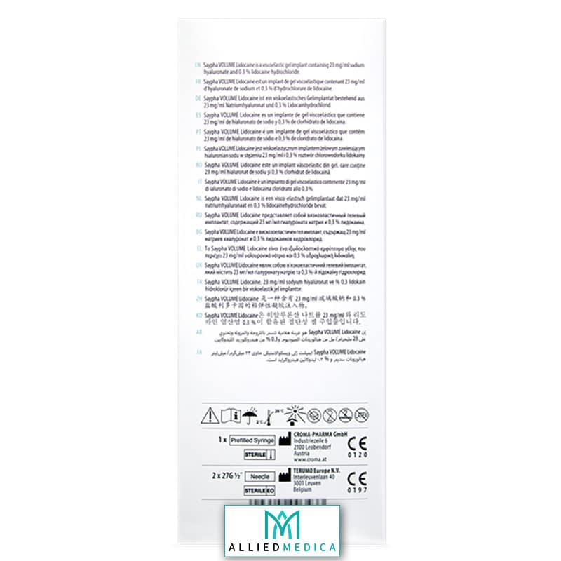 SAYPHA® VOLUME with Lidocaine - Image 4